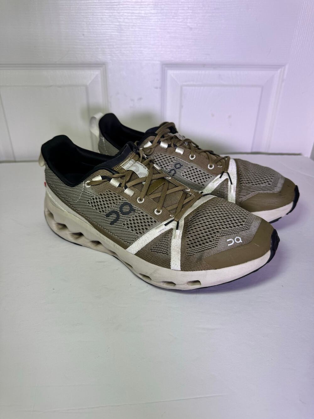 On Cloud Cloudsurfer Trail Running Shoes Olive Green Men’s Size 11.5⁠